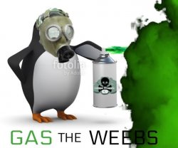 gas the weebs Meme Template