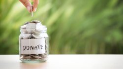 Charity donate Meme Template