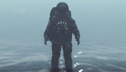 Astronaut in the Ocean Meme Template
