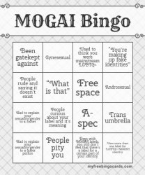 MOGAI Bingo Meme Template