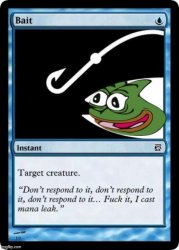 Pepe bait magic Meme Template