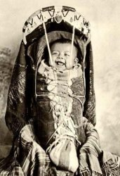 Smiling Native American baby Meme Template