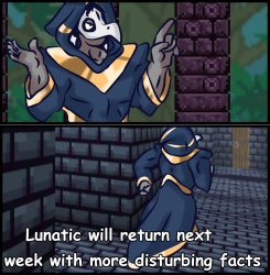 Lunatic's Disturbing Facts Meme Template
