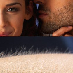 Man whispering to woman Meme Template