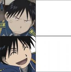 Roy mustang thing Meme Template