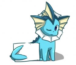 Vaporeon Meme Template