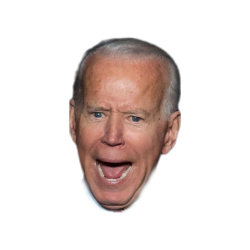 Joe Biden head png Meme Template