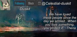 Duskit’s celestial temp Meme Template