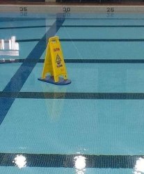 Caution wet floor Meme Template
