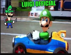 Luigi-official announcement temp v3 Meme Template