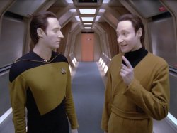 Star Trek - Data and Lore Meme Template