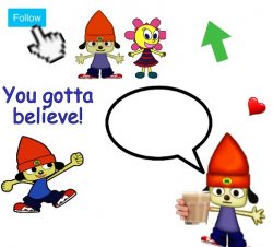 PaRapper's Announcement Meme Template