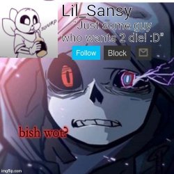Lil_Sansy template Meme Template