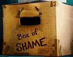 Box of shame Meme Template