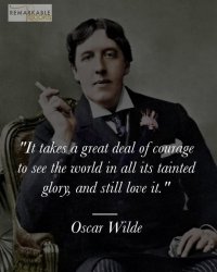 Oscar Wilde quote Meme Template