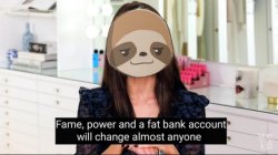 Sloth bank account Meme Template