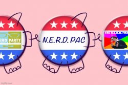 Nerd PAC Meme Template