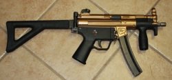 Black and Gold MP5K Meme Template