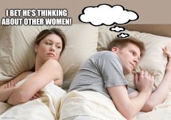 Couple in bed Meme Template