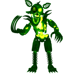 Radioactive Grim Foxy Meme Template