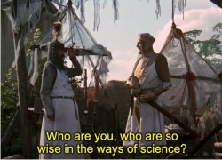 Monty Python Science Meme Template