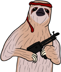 Sloth thug Meme Template