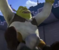Sex Offender Shrek Meme Template