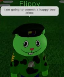 Happy Tree Crime Meme Template