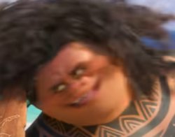 Maui being an idiot Meme Template