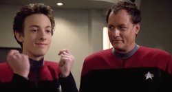 Q And His Son Meme Template