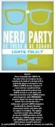 Nerd party LGBTQ policy Meme Template