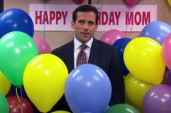 The Office Happy BDay Mom Meme Template