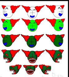 Tricky sprite sheet heads 2 Meme Template