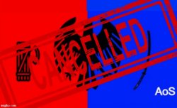 Authority of Steel cancelled Meme Template