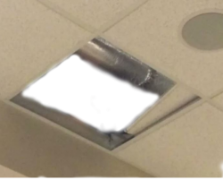 Ceiling missing a tile png Meme Template