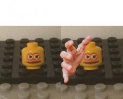 Lego Man Wants ____ Meme Template