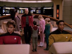 Captain Picard Kids On Bridge Meme Template