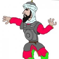 Chad muslim Meme Template