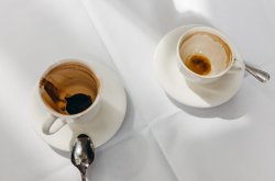 Empty Coffee cups Meme Template