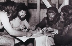 Planet of the Apes gambling - Humans and Apes together Meme Template