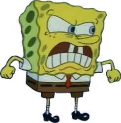 Angry Spongebob Meme Template