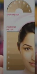 fair and lovely fairness meter Meme Template