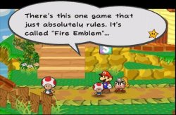 Toad Saying fire emblem Meme Template