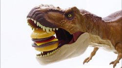 T-rex eating Meme Template