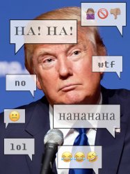 trump the laughingstock Meme Template