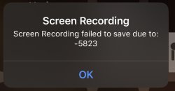 Screen Recording Fail! Meme Template