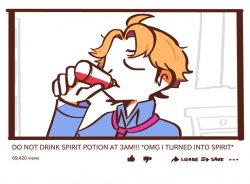 Spirit potion Meme Template