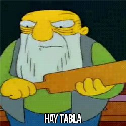 HAY TABLA Meme Template