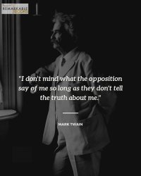 Mark Twain quote Meme Template