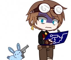 Bunny With A Gun Meme Template